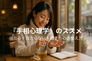 『手相心理学』のススメ。当たる・当たらないを超えた心の整え方